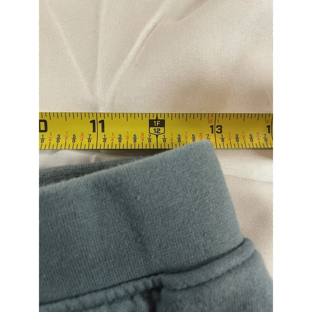 Under Armour Boys ColdGear Joggers Blue Gray Orange Logo Sweatpants YLG‎ Large
